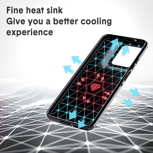 Etui na Motorola Moto G15 / G15 Power, Techsuit, Carbon, Czarny