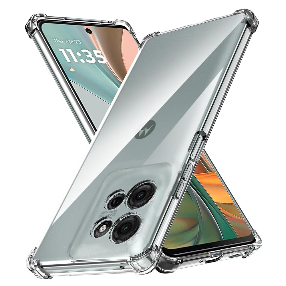 Etui na Motorola Moto G15 / G15 Power, Techsuit, odporne na wstrząsy, przezroczyste