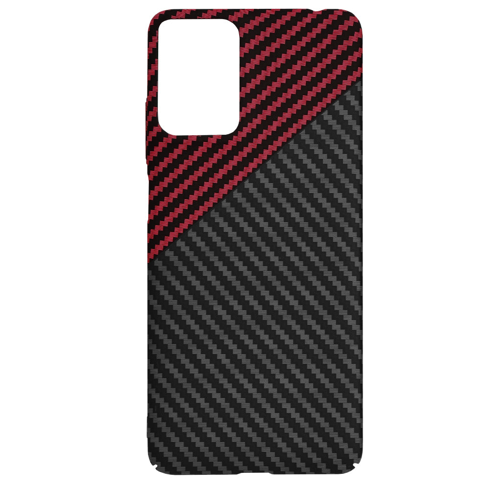 Etui na Motorola Moto G24 Power, Techsuit, Carbonite FiberShell, Czarna Czerwona