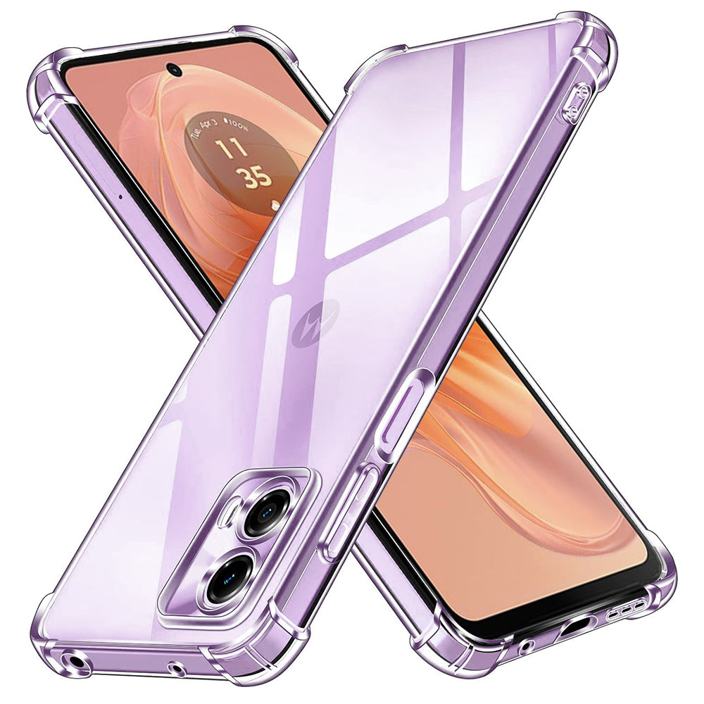 Etui na Motorola Moto G24 Power, Techsuit, Shockproof Clear, Przezroczyste