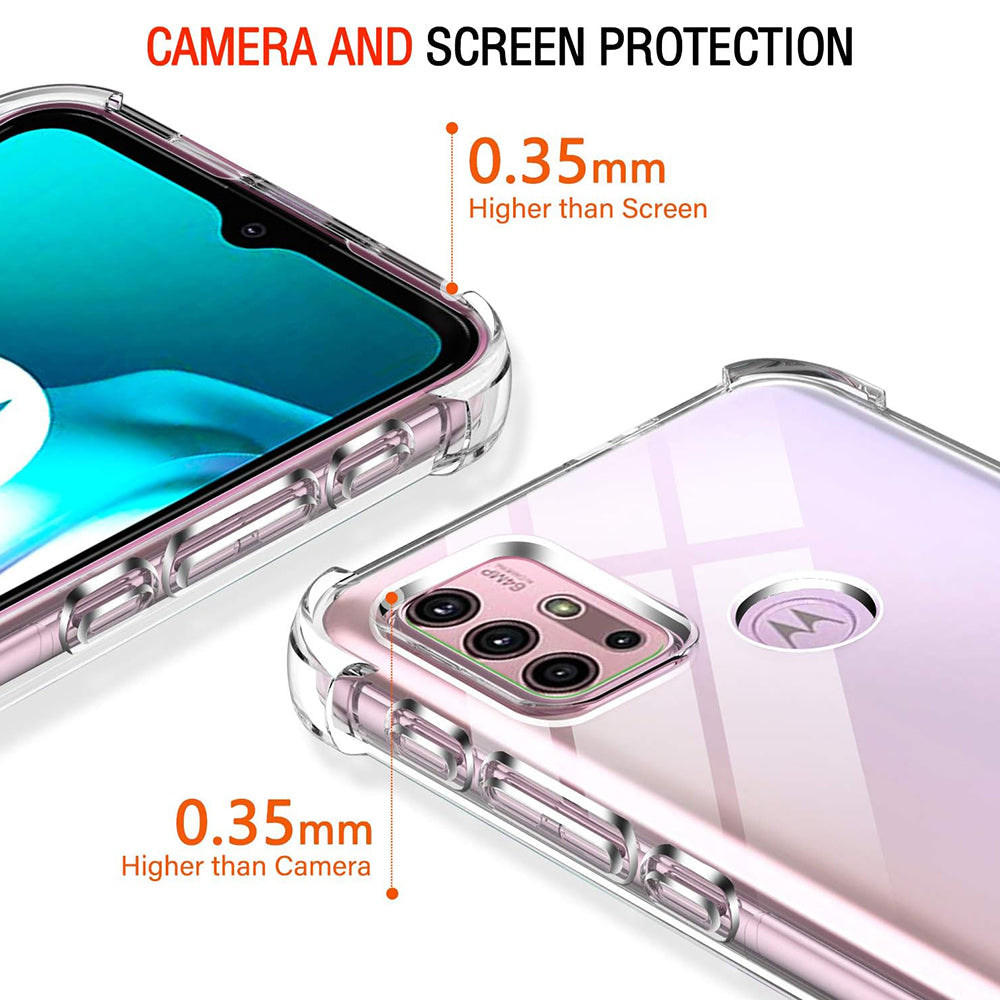 Etui na Motorola Moto G30 / G20 / G10, Techsuit, odporne na wstrząsy, przezroczyste