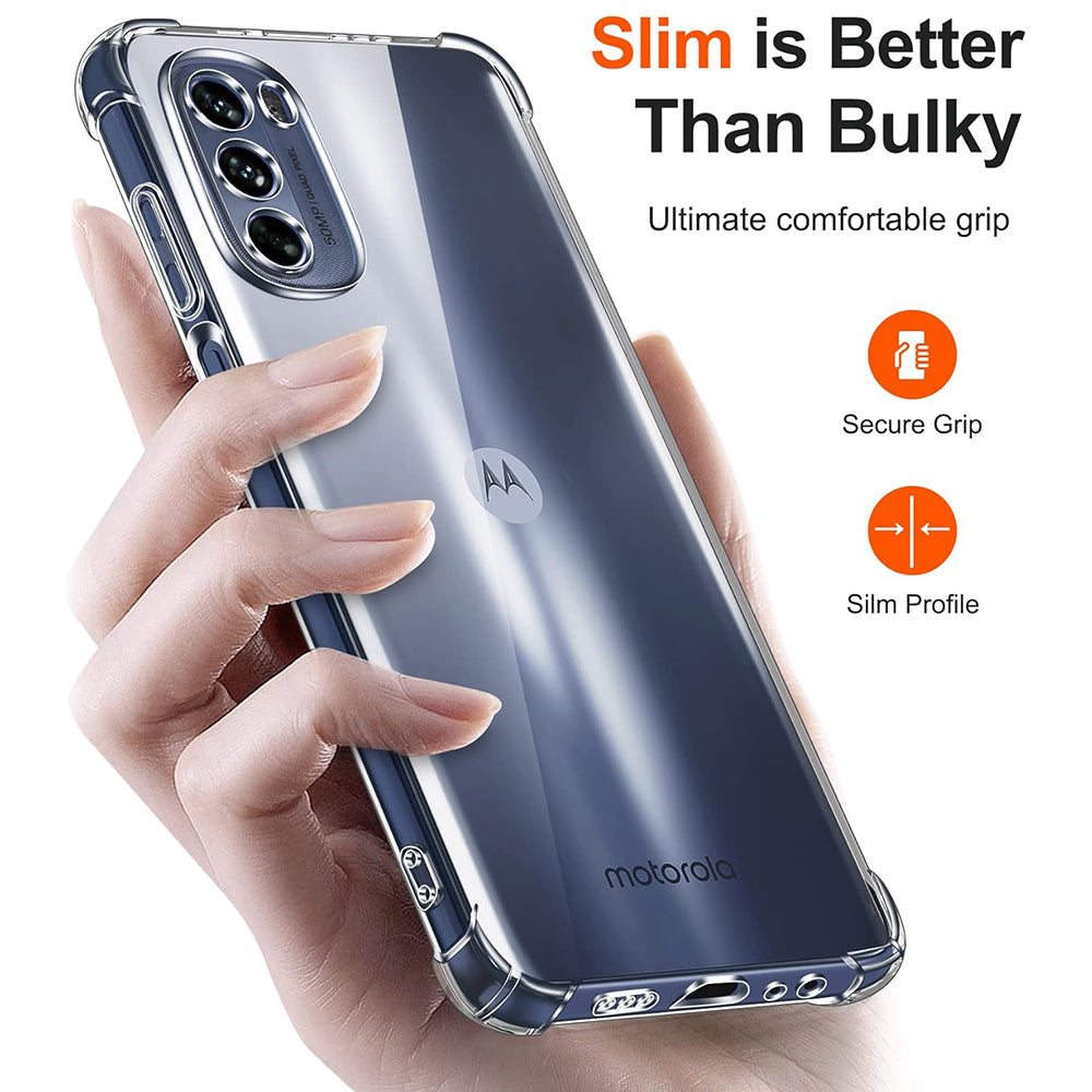 Etui na Motorola Moto G31 / G41, Techsuit, Shockproof Clear, Przezroczyste