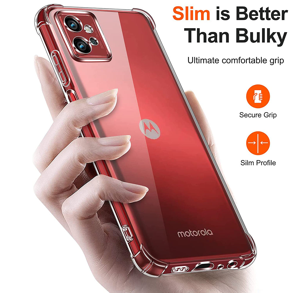 Etui na Motorola Moto G32, Techsuit, Shockproof Clear, Przezroczyste