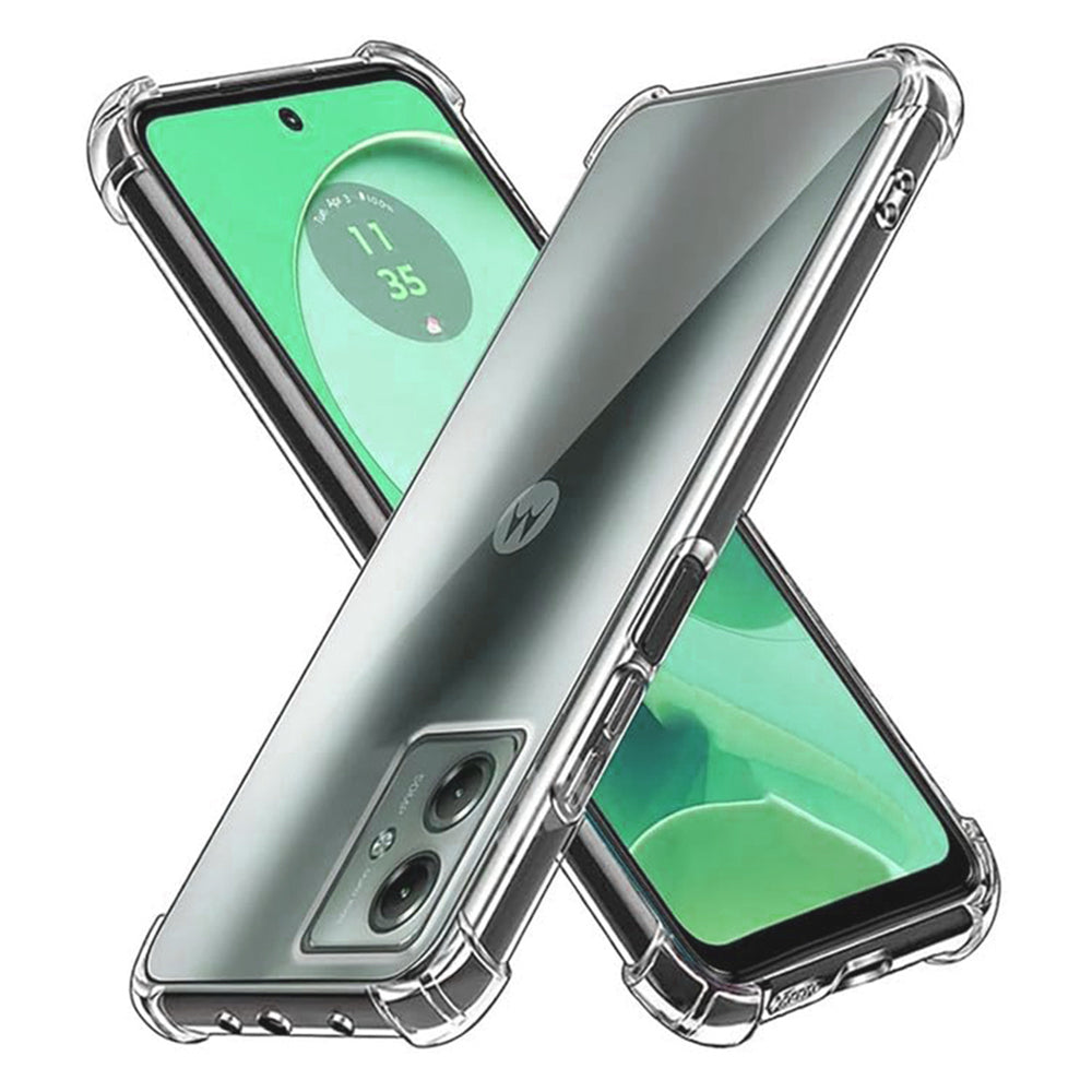 Etui na Motorola Moto G54, Techsuit, Shockproof Clear, Przezroczyste