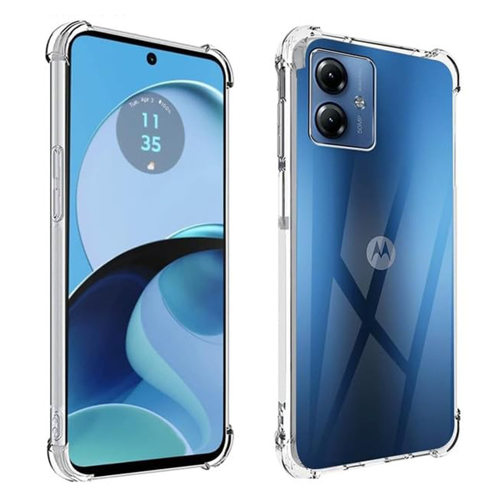 Etui na Motorola Moto G54, Techsuit, Shockproof Clear, Przezroczyste