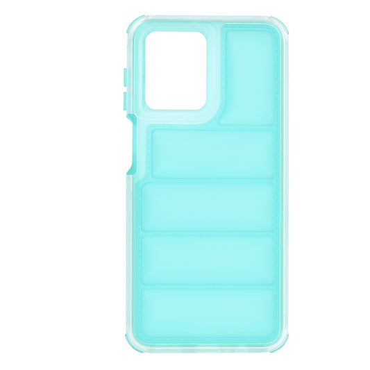 Etui na Motorola Moto G54, Techsuit, Wave Shield, Turkusowy