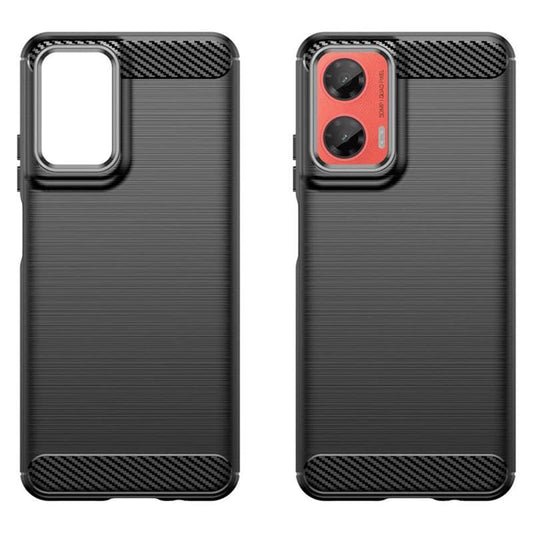 Etui na Motorola Moto G55, Techsuit, Carbon, Czarny