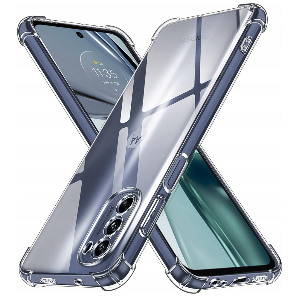 Etui na Motorola Moto G62 5G, Techsuit, Shockproof Clear, Przezroczyste