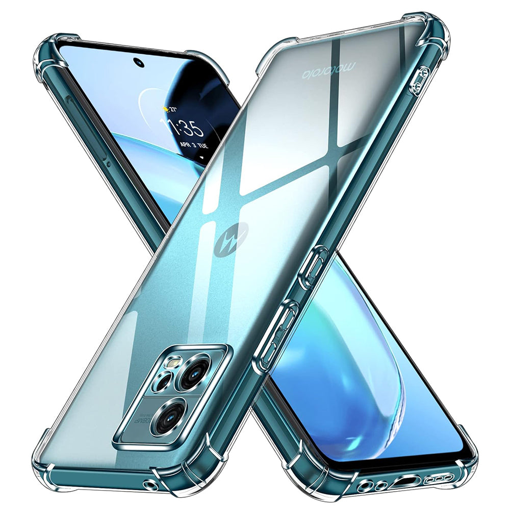 Etui na Motorola Moto G72, Techsuit, Shockproof Clear, Przezroczyste