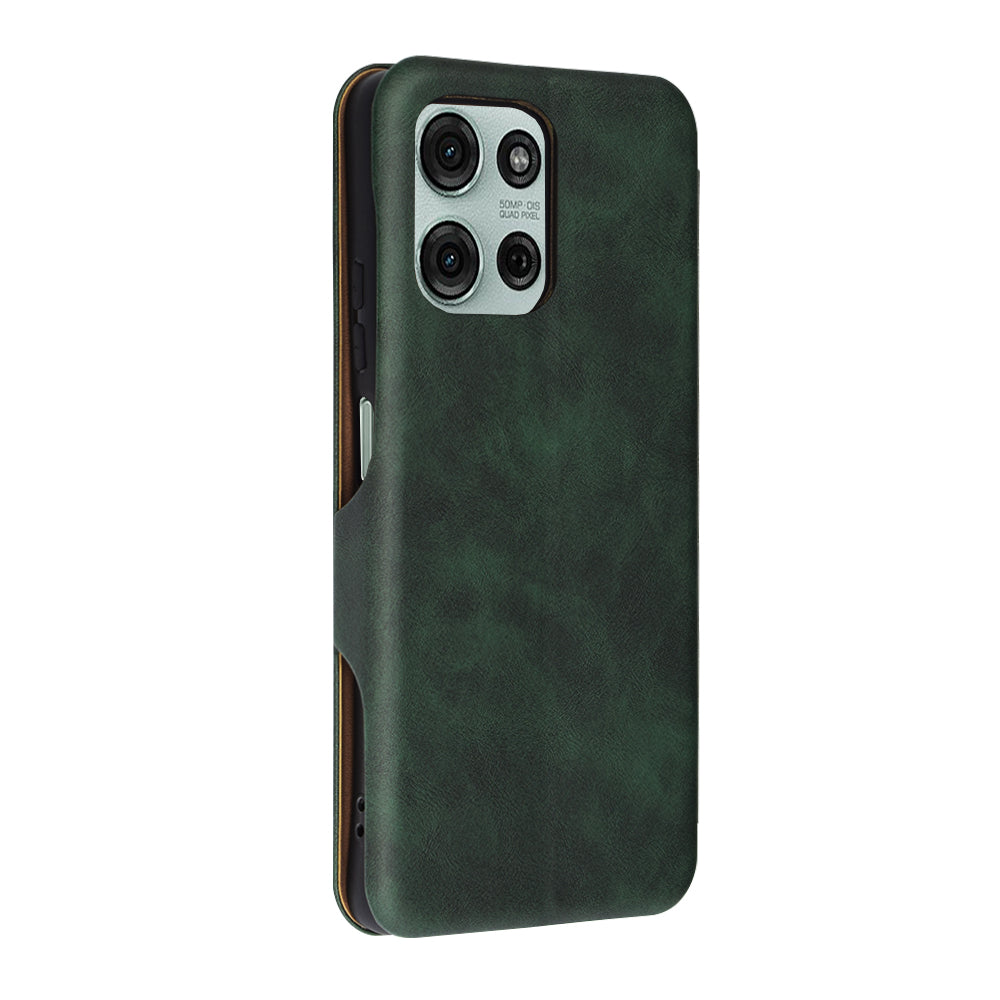 Etui na Motorola Moto G75, Techsuit, Safe Wallet Plus, Zielony