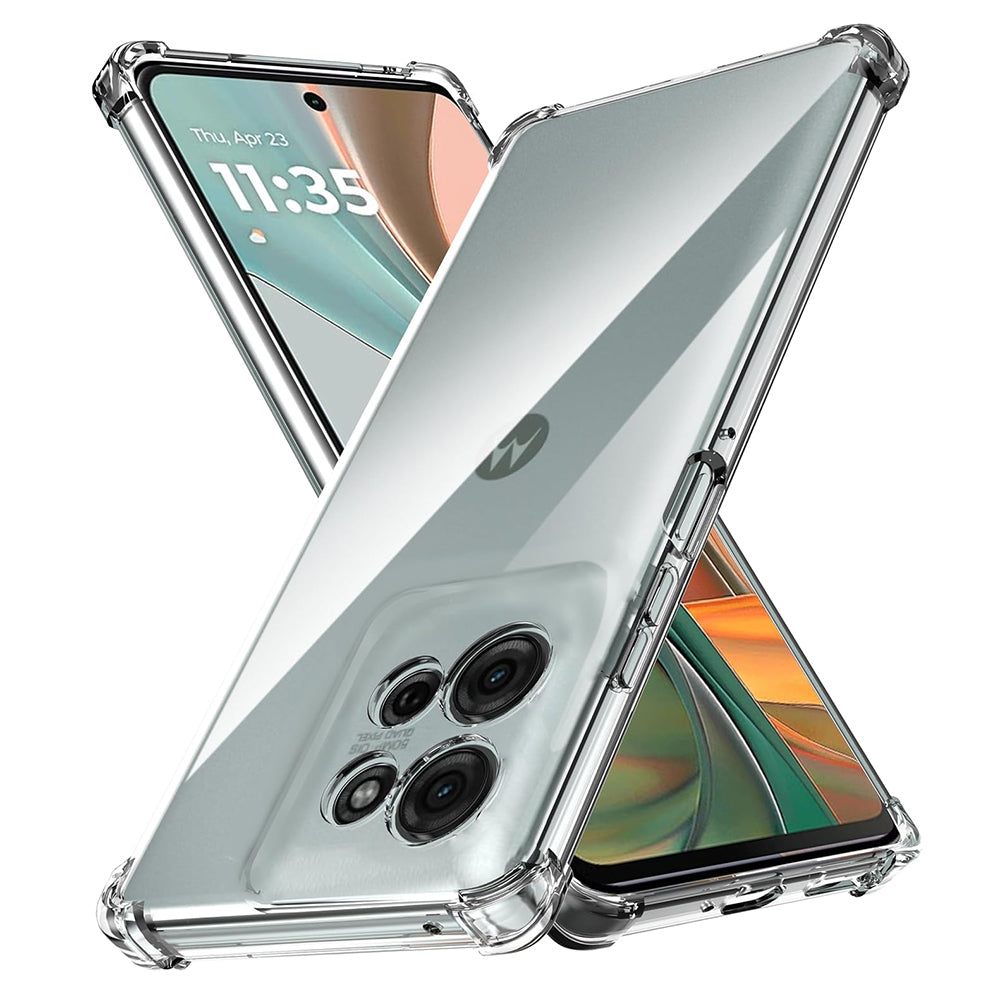 Etui na Motorola Moto G75, Techsuit, Shockproof Clear, Przezroczyste