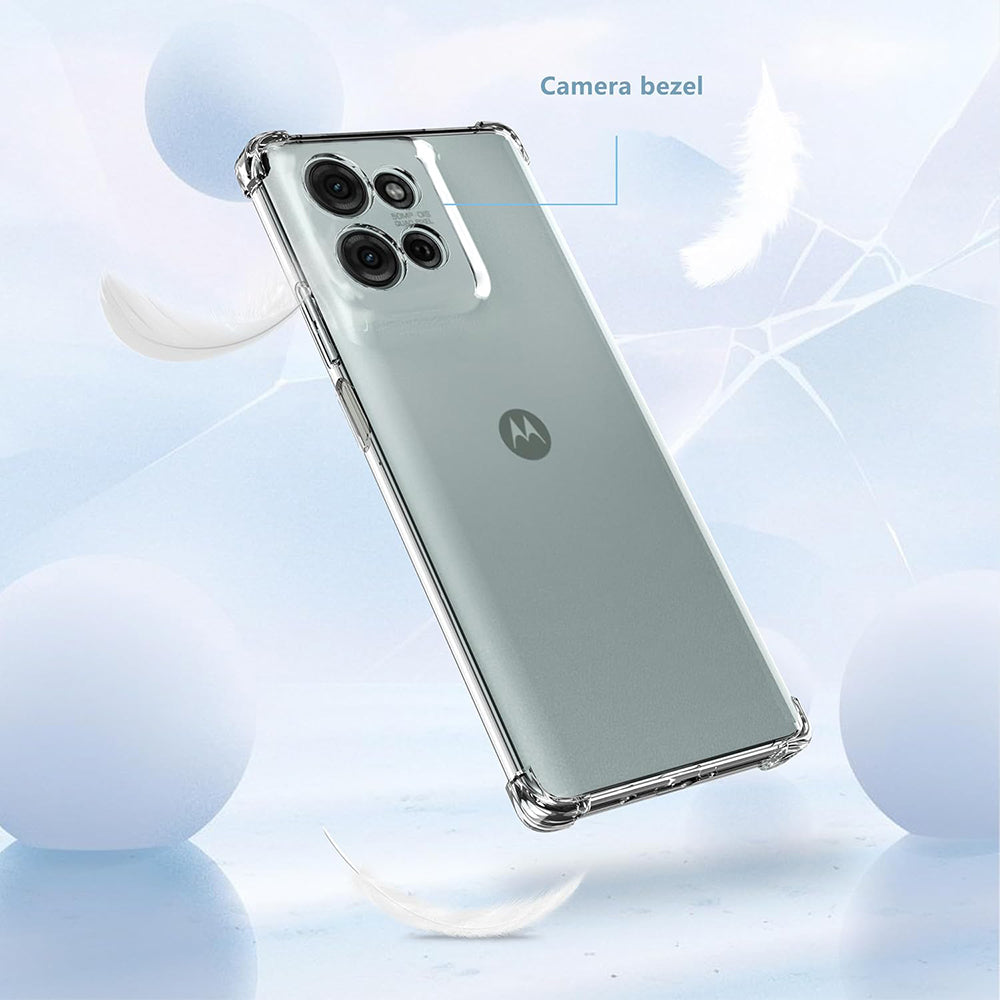 Etui na Motorola Moto G75, Techsuit, Shockproof Clear, Przezroczyste