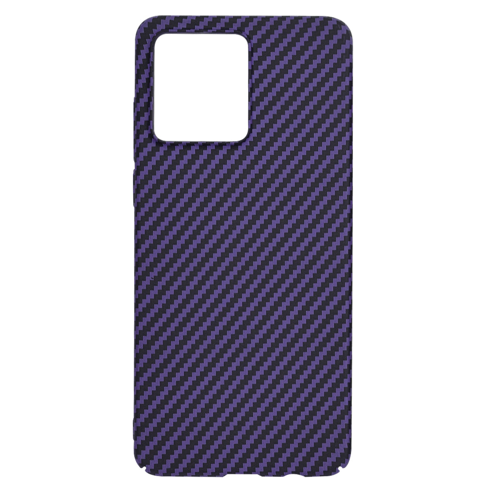 Etui na Motorola Moto G84, Techsuit, Carbonite FiberShell, Fioletowy