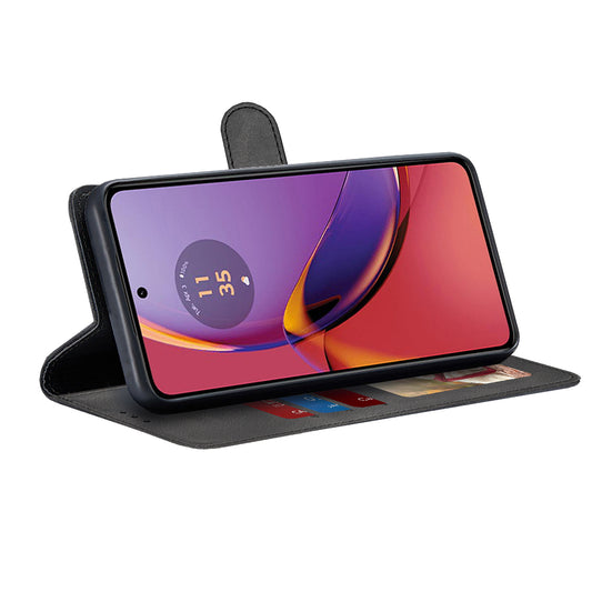 Etui na Motorola Moto G84, Techsuit, Diary Book, czarne