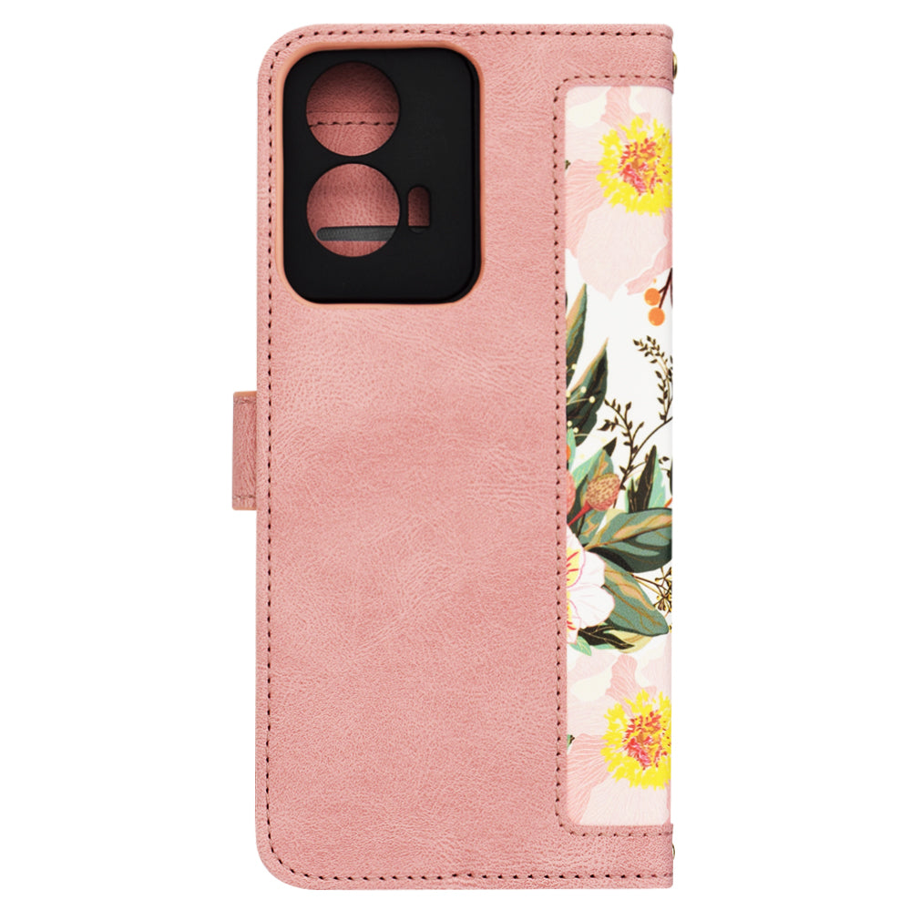Etui na Motorola Moto G85, Techsuit, FlipCraft, Różowy