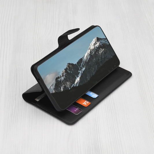 Etui na Motorola Moto G86 Power, Techsuit, Leather Folio, czarne