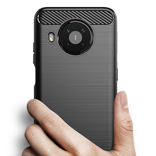 Etui na Nokia X10 / X20, Techsuit, Carbon, Czarny