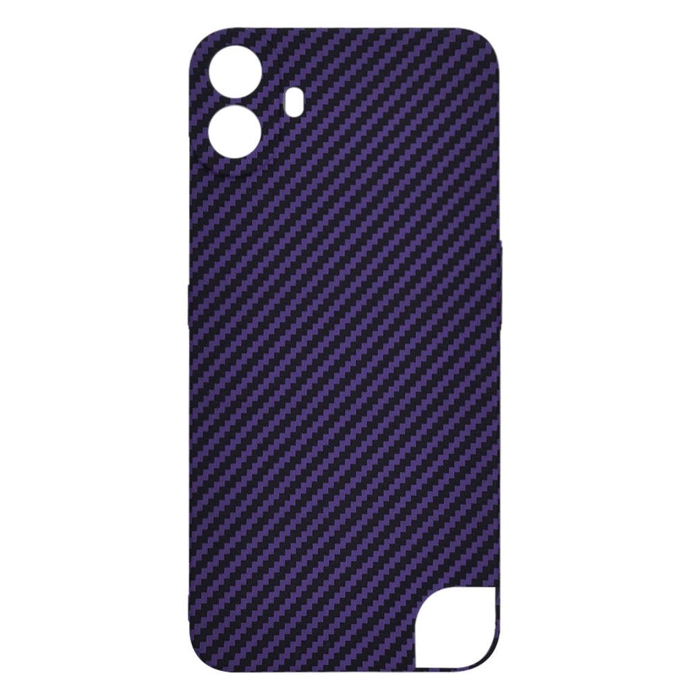 Etui na Nothing CMF Phone 1, Techsuit, Carbonite FiberShell, Fioletowy