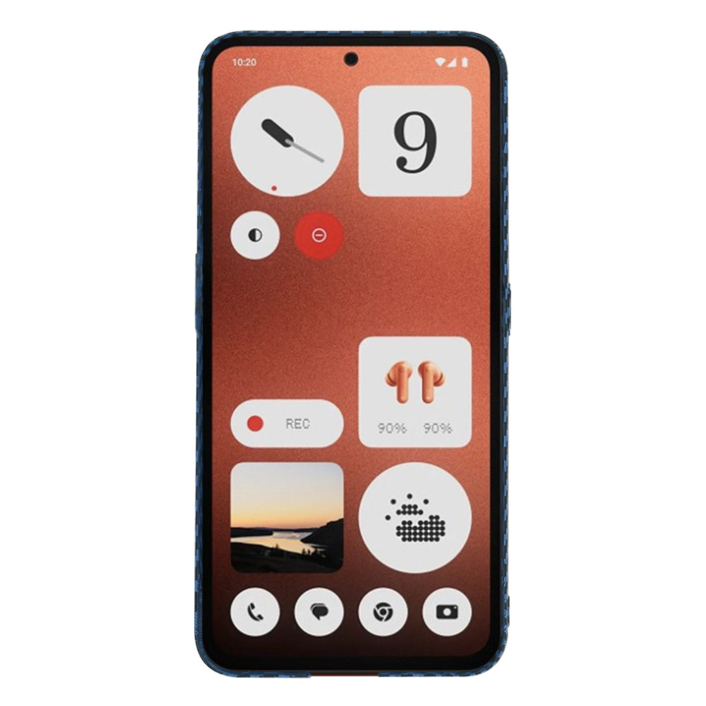 Etui na Nothing CMF Phone 1, Techsuit, Carbonite FiberShell, Turkusowe