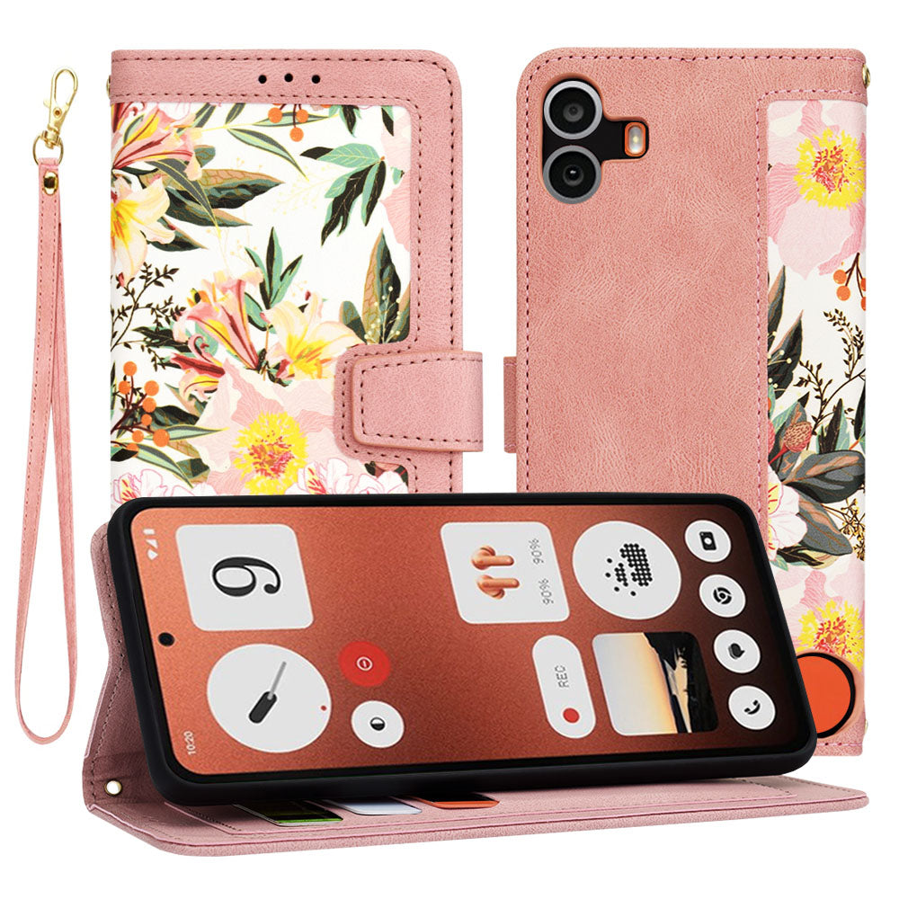 Etui na Nothing CMF Phone 1, Techsuit, FlipCraft, różowe