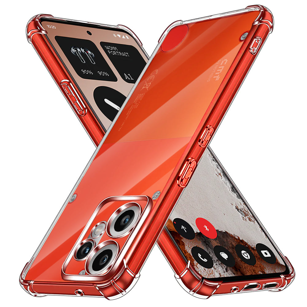 Etui na Nothing CMF Phone 2 Pro, Techsuit, Shockproof Clear, Przezroczyste