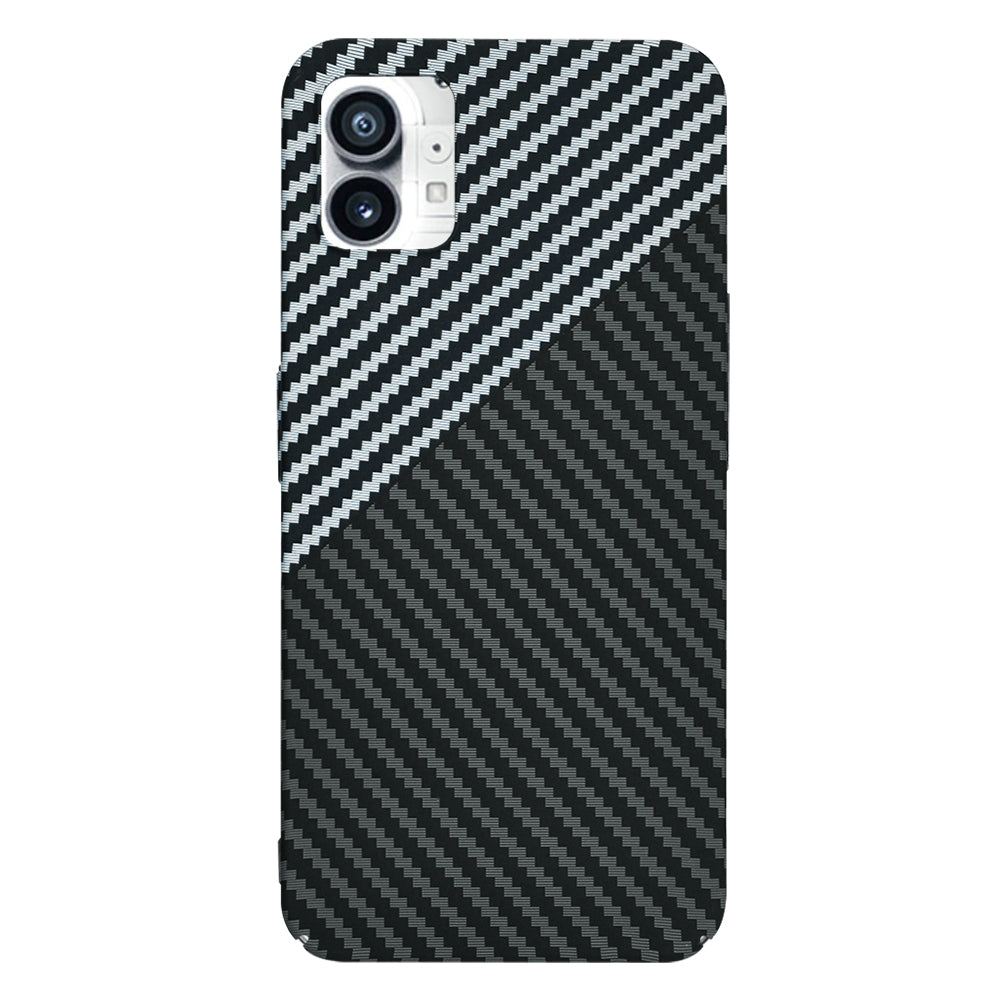 Etui na Nothing Phone (1), Techsuit, Carbonite FiberShell, Czarny Szary