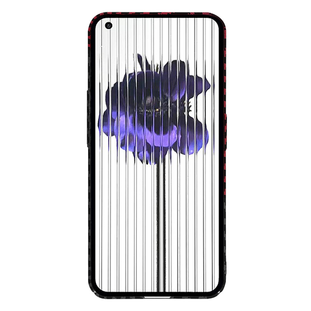 Etui na Nothing Phone (1), Techsuit, Carbonite FiberShell, Czarno-Czerwone