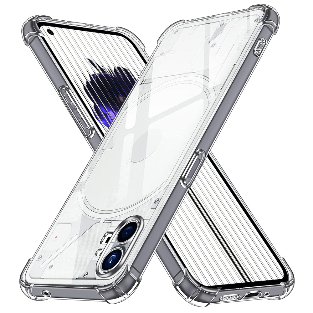 Etui na Nothing Phone (1), Techsuit, Shockproof Clear, Przezroczyste