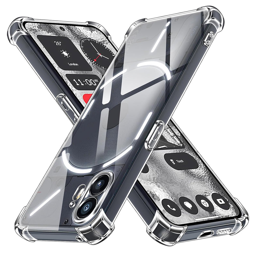 Etui na Nothing Phone (2), Techsuit, Shockproof Clear, Przezroczyste