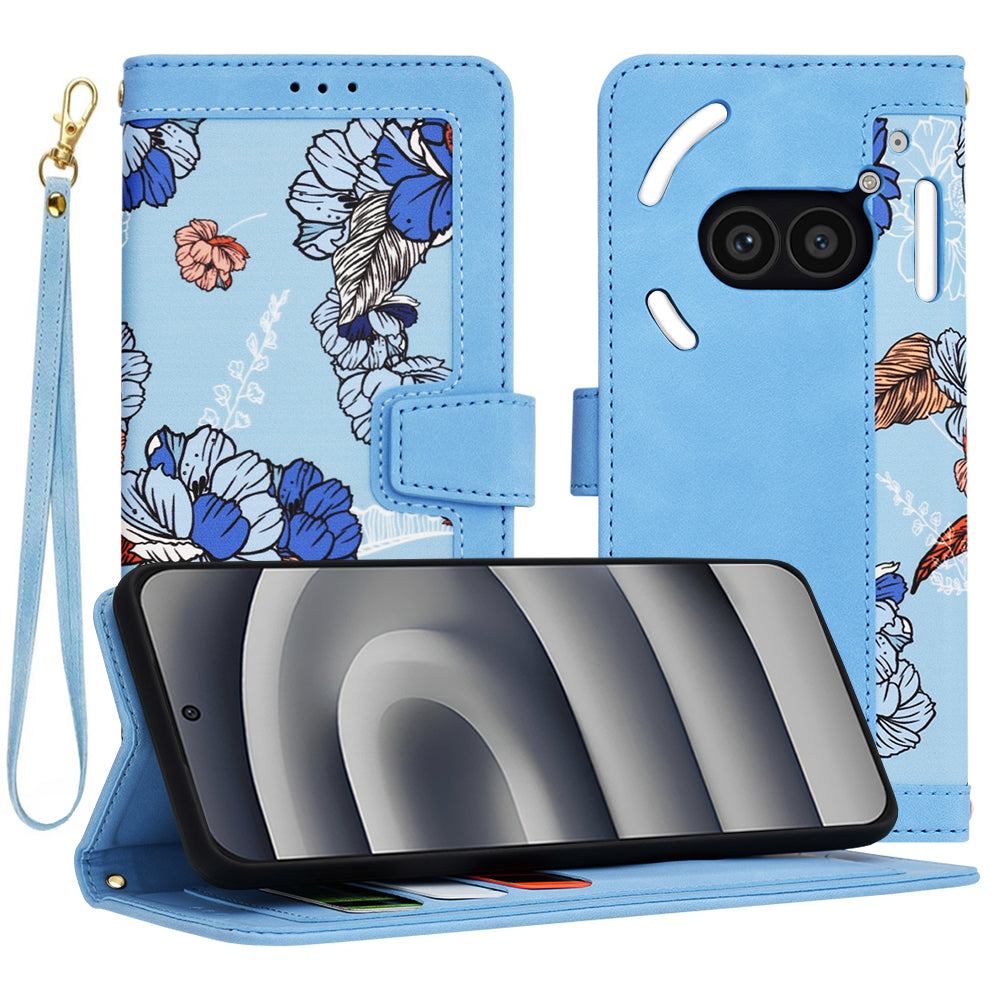 Etui na Nothing Phone (2a) Plus / Phone (2a), Techsuit, FlipCraft, Bleu