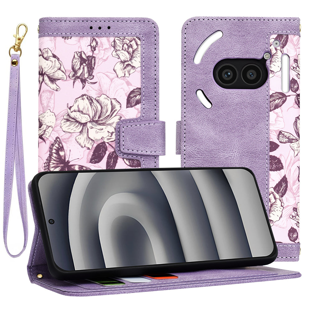 Etui na Nothing Phone (2a) Plus / Phone (2a), Techsuit, FlipCraft, Fioletowy
