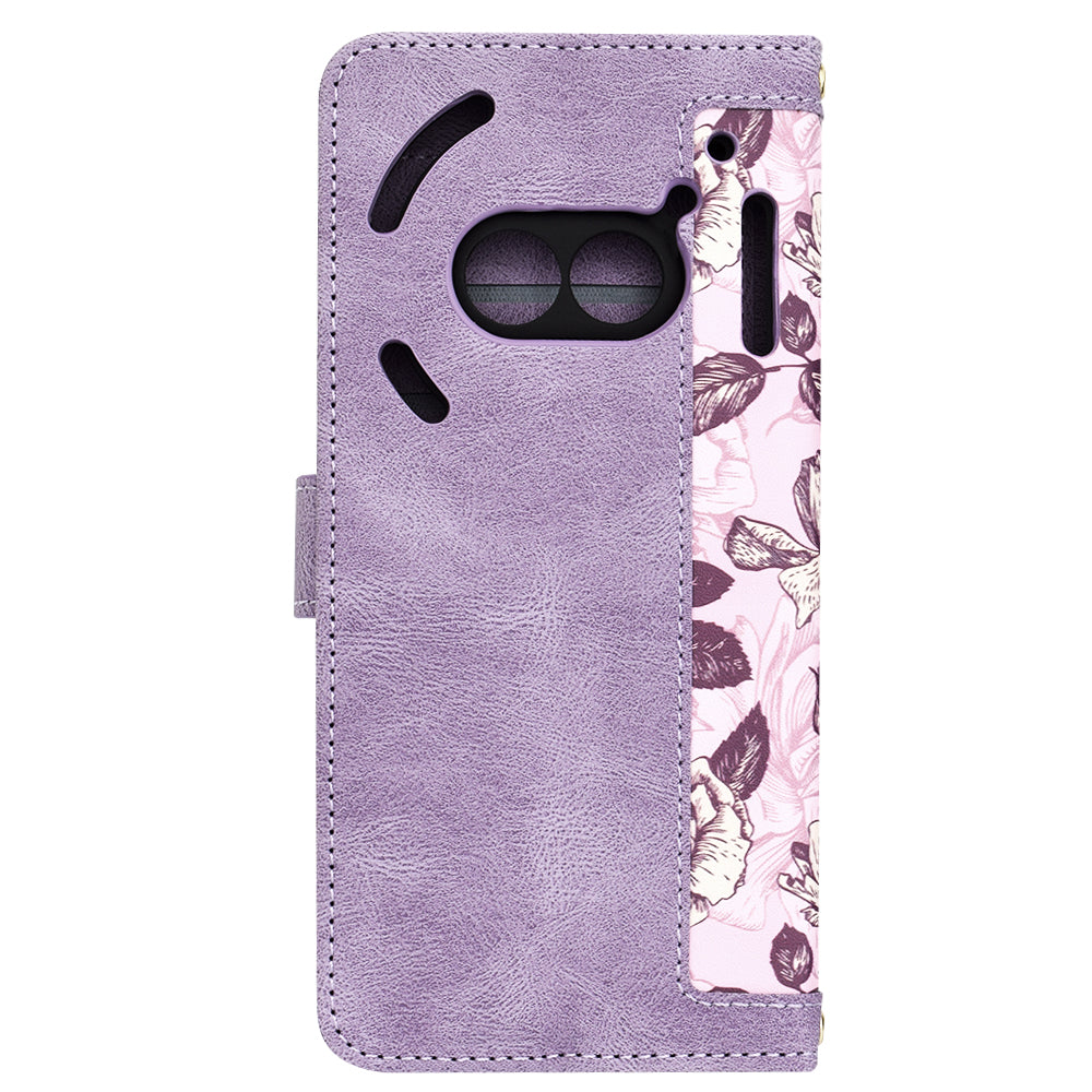 Etui na Nothing Phone (2a) Plus / Phone (2a), Techsuit, FlipCraft, Fioletowy