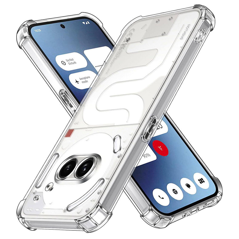 Etui na Nothing Phone (2a) Plus / Phone (2a), Techsuit, odporne na wstrząsy, przezroczyste