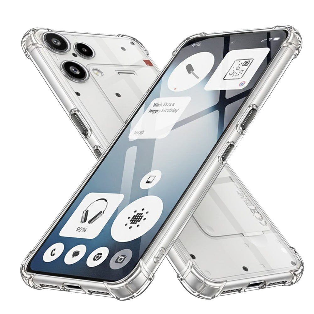 Etui na Nothing Phone (3a) Lite, Techsuit, Shockproof Clear, Przezroczyste