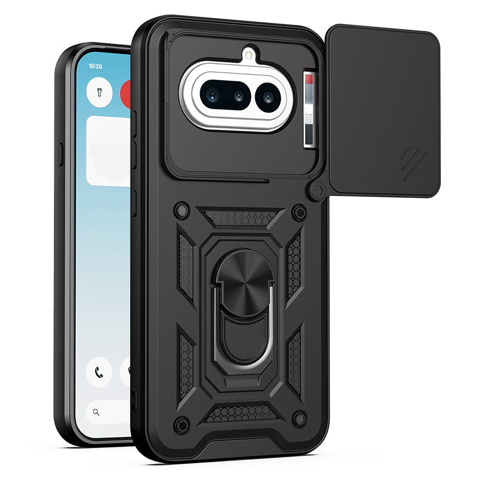 Etui na Nothing Phone (4a), Techsuit, CamShield, Czarne