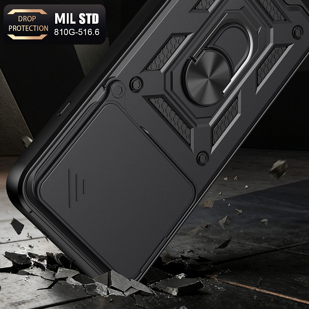 Etui na Nothing Phone (4b), Techsuit, CamShield, Niebieskie