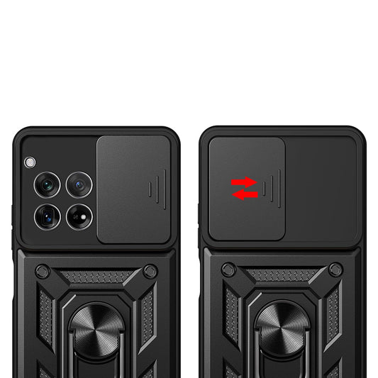 Etui na OnePlus 12R, Techsuit, CamShield, Różowe