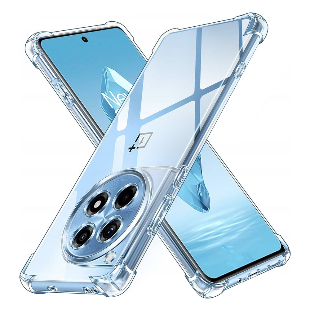 Etui na OnePlus 12R, Techsuit, Shockproof Clear, Przezroczyste