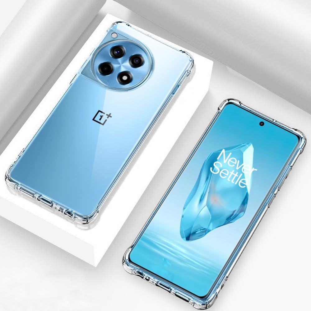 Etui na OnePlus 12R, Techsuit, Shockproof Clear, Przezroczyste