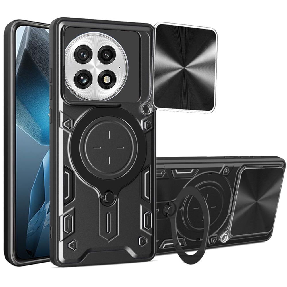 Etui na OnePlus 13, Techsuit, CamGuard Pro, czarne