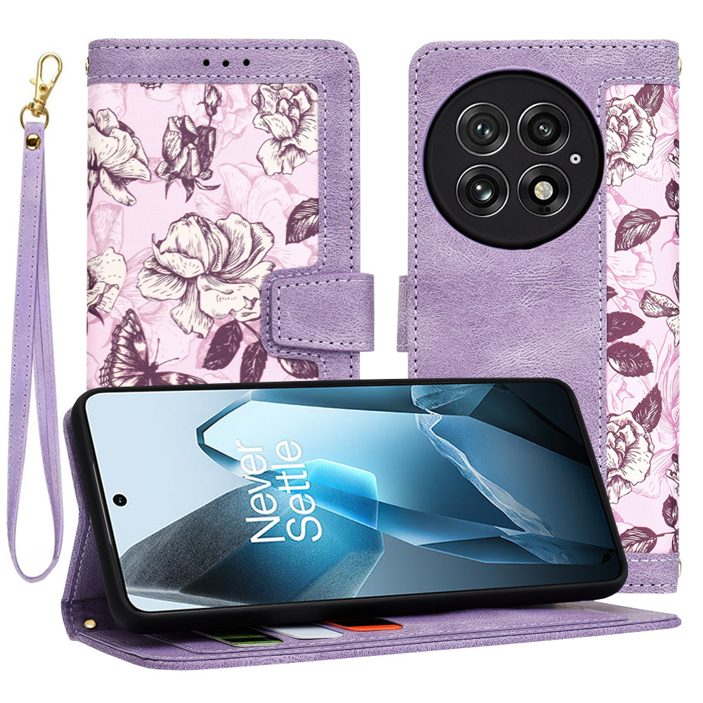 Etui na OnePlus 13, Techsuit, FlipCraft, Fioletowy