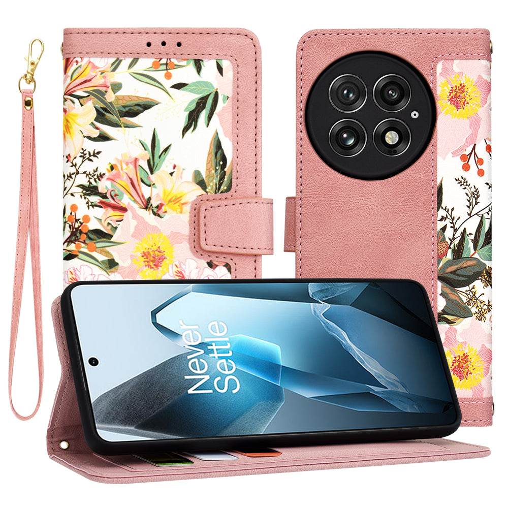 Etui na OnePlus 13, Techsuit, FlipCraft, różowe