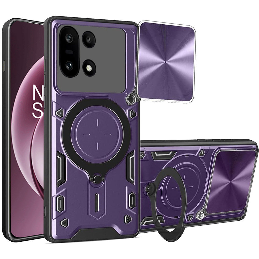 Case for OnePlus 15, Techsuit, CamGuard Pro, Purple