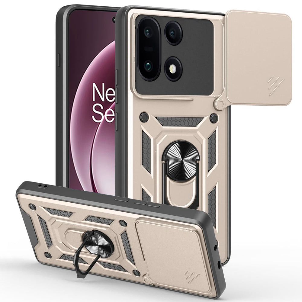 Etui na OnePlus 15, Techsuit, CamShield, Złote