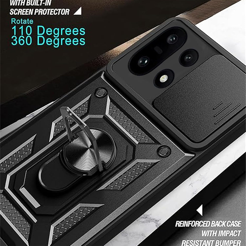 Etui na OnePlus 15R, Techsuit, CamShield, Czarne