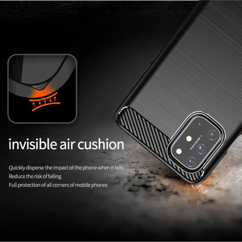 Etui na OnePlus 8T, Techsuit, Carbon, Czarny