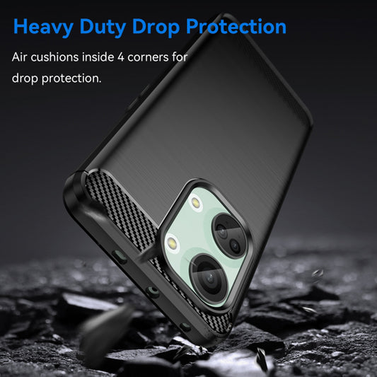 Etui na OnePlus Nord 3, Techsuit, Carbon, Czarny