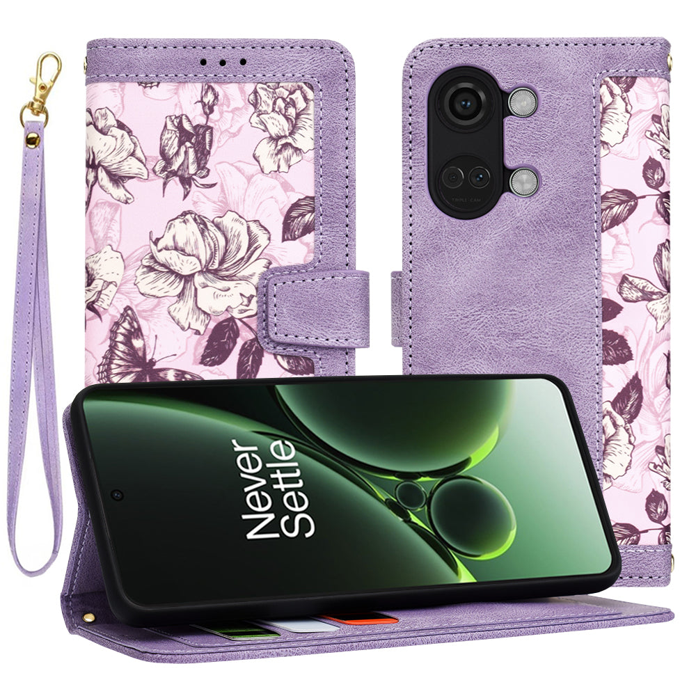 Etui na OnePlus Nord 3, Techsuit, FlipCraft, Fioletowy