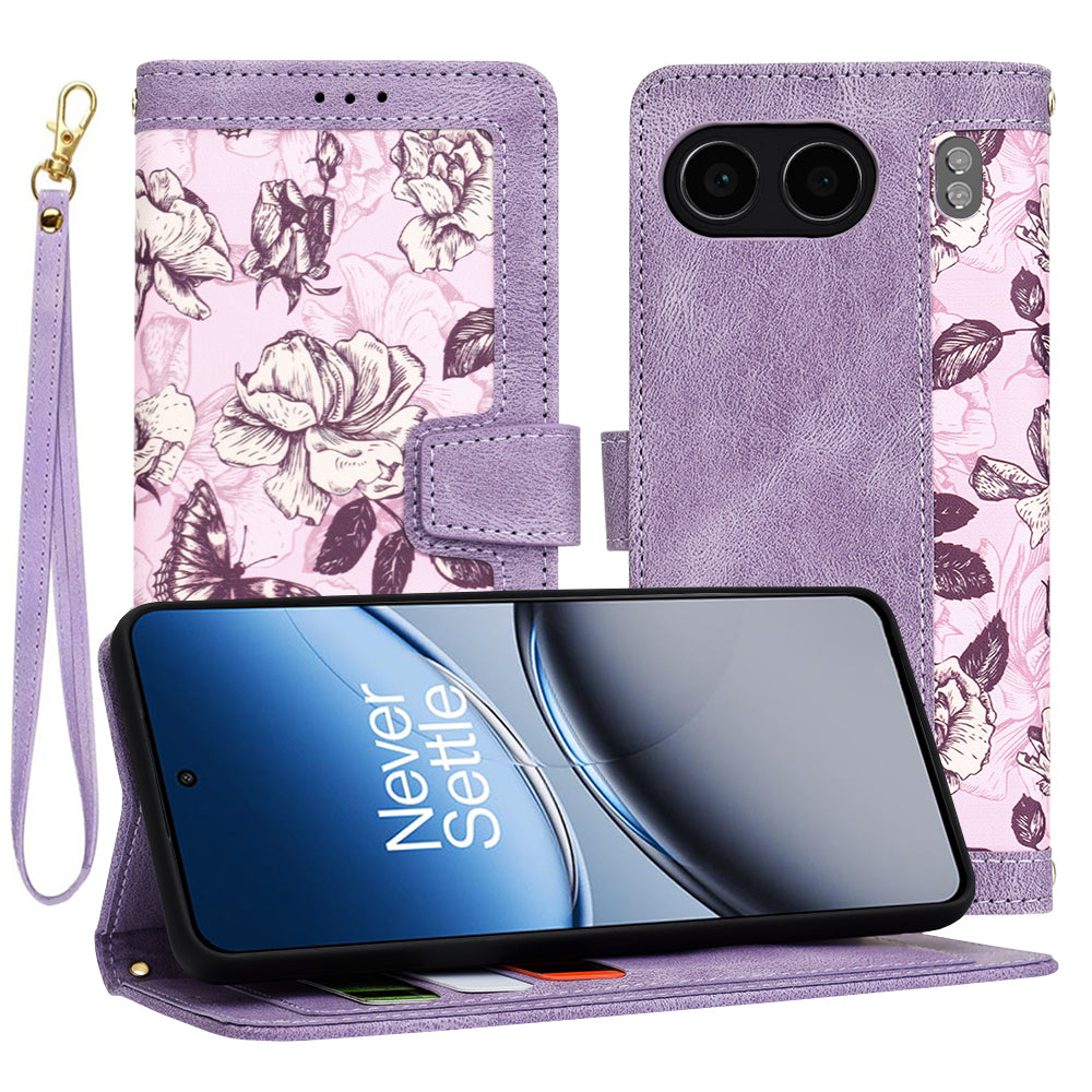 Etui na OnePlus Nord 4, Techsuit, FlipCraft, Fioletowy