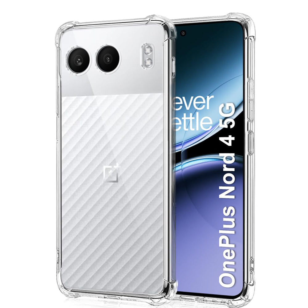 Etui na OnePlus Nord 4, Techsuit, odporne na wstrząsy, przezroczyste